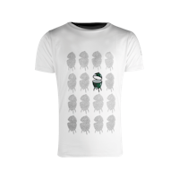 Big Green Egg T-Shirt - the Evergreen - Weiss