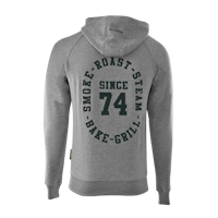 Big Green Egg Hoodie - Since 74 - Grau/Grün
