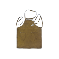 Big Green Egg Vintage Schürze Khaki