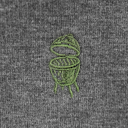 Vorschaubild Big Green Egg Hoodie - Since 74 - Holzkohlegrau